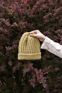 The Ridge Beanie Knitting Pattern