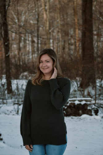 Knitting Pattern: The Milagros Sweater. Adult Sizes