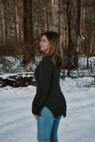 Knitting Pattern: The Milagros Sweater. Adult Sizes