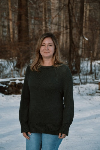 Knitting Pattern: The Milagros Sweater. Adult Sizes