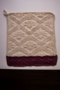 KNITTING PATTERN BUNDLE: The Catalina Dishtowel and Placemat