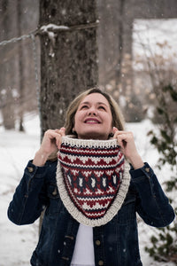 COWL KNITTING PATTERN: The Rodadero Cowl