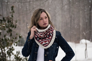 COWL KNITTING PATTERN: The Rodadero Cowl