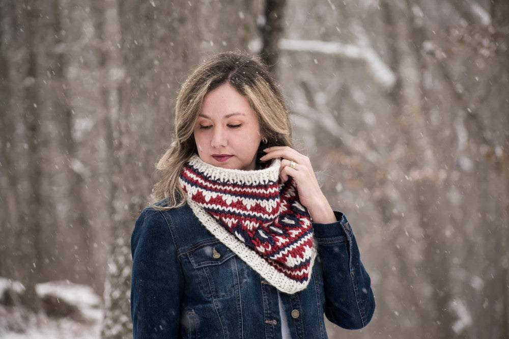 COWL KNITTING PATTERN: The Rodadero Cowl