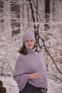 Poncho Knitting Pattern: The Sierra Nevada Poncho