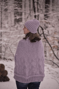 Poncho Knitting Pattern: The Sierra Nevada Poncho