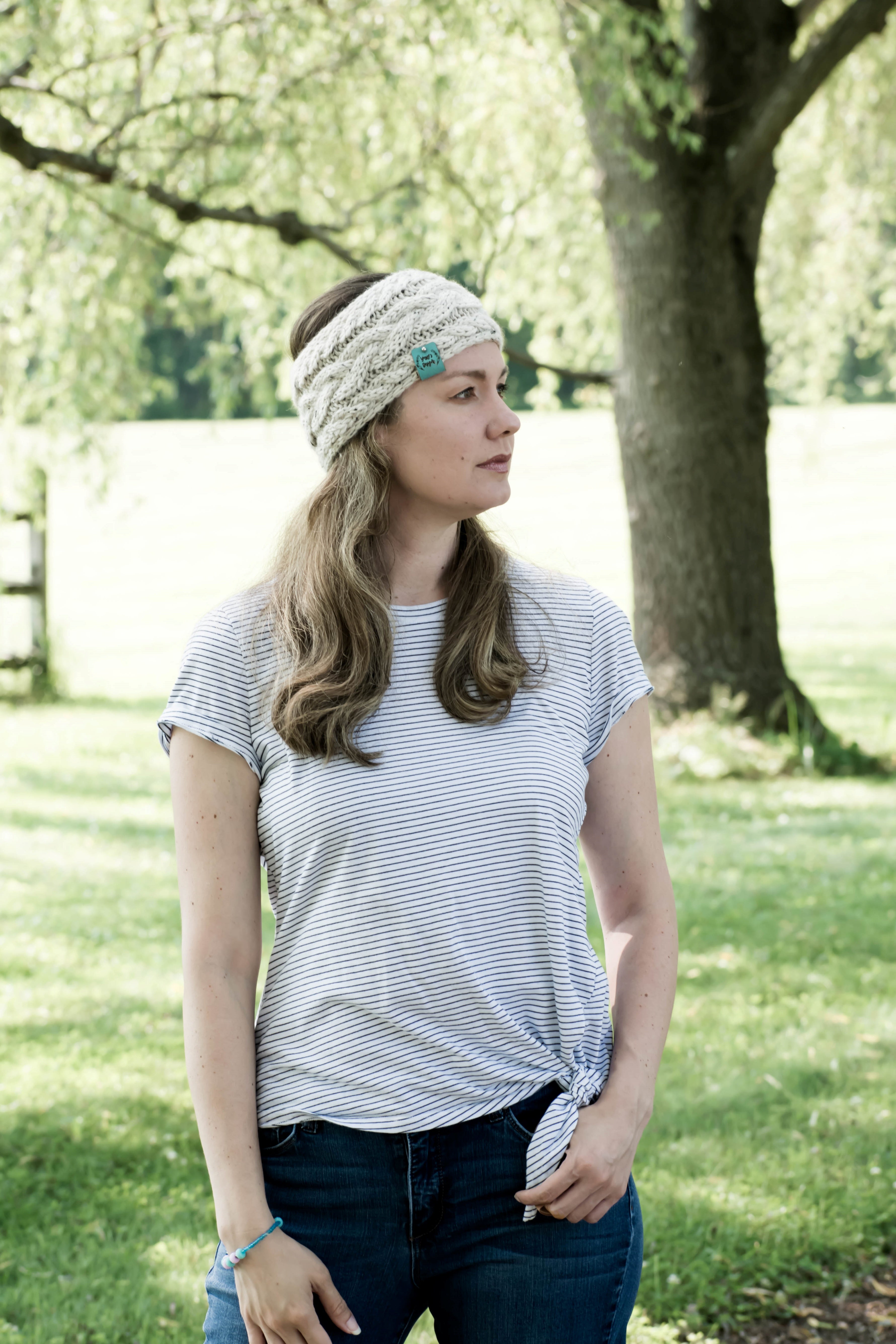 HEADBAND KNITTING PATTERN: The Magnolia Headband